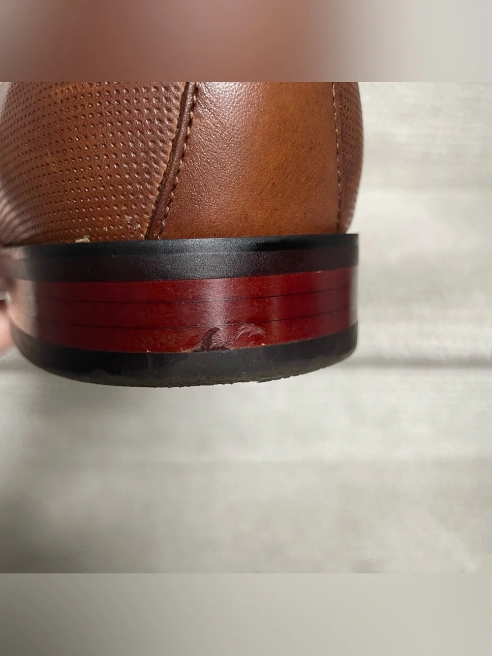 Florsheim Postino Cap Toe Leather Upper Linings Oxford in Congac Men’s Shoes 10D